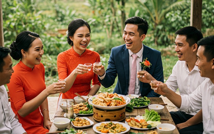 Món tôm hấp trên bàn tiệc: bóc vỏ trước cho dễ ăn hay để nguyên con giữ vị ngon? - Ảnh 3.