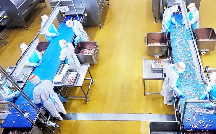 Doanh nghiệp ở Đồng Nai xuất khẩu lô thịt gà chế biến đầu tiên sang Singapore - Ảnh 2.