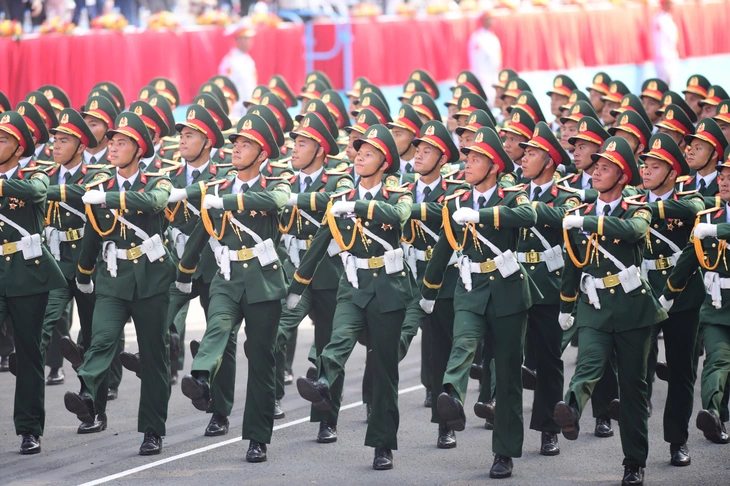 diễu binh - Ảnh 1.
