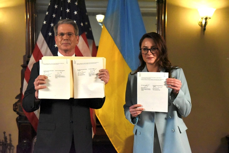 Mỹ nói thỏa thuận khoán sản với Ukraine là tín hiệu cho Nga - Ảnh 1. Ukraine - Ảnh 1.