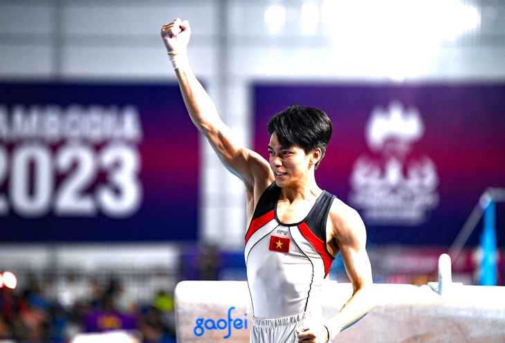 Đặng Ngọc Xuân Thiện giành huy chương vàng cúp thế giới thể dục dụng cụ - Ảnh 1.
