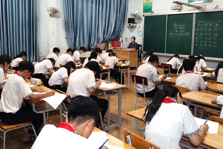 lộ đề thi - Ảnh 1.