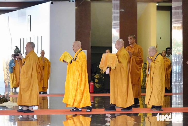 Cung thỉnh, tôn trí xá lợi trái tim Bồ tát Thích Quảng Đức tại tháp Đa Bảo - Ảnh 2. Thích Quảng Đức - Ảnh 2.