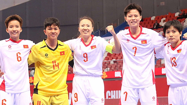 futsal nữ Việt Nam - Ảnh 1.