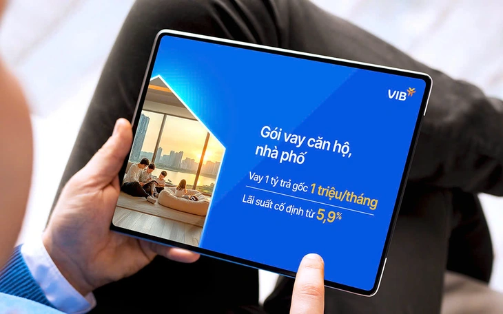 Mua nhà: Vay 1 tỉ trả gốc chỉ 1 triệu đồng/tháng tại VIB - Ảnh 1.