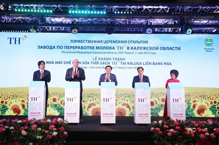 Tập đoàn TH khánh thành nhà máy chế biến sữa tươi sạch công suất hàng đầu Liên bang Nga - Ảnh 1. Tập đoàn TH khánh thành nhà máy chế biến sữa tươi sạch công suất hàng đầu Liên bang Nga - Ảnh 1.