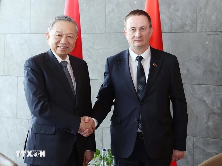 Tổng Bí thư Tô Lâm và Phu nhân kết thúc tốt đẹp chuyến thăm Belarus - Ảnh 3. Belarus - Ảnh 2.