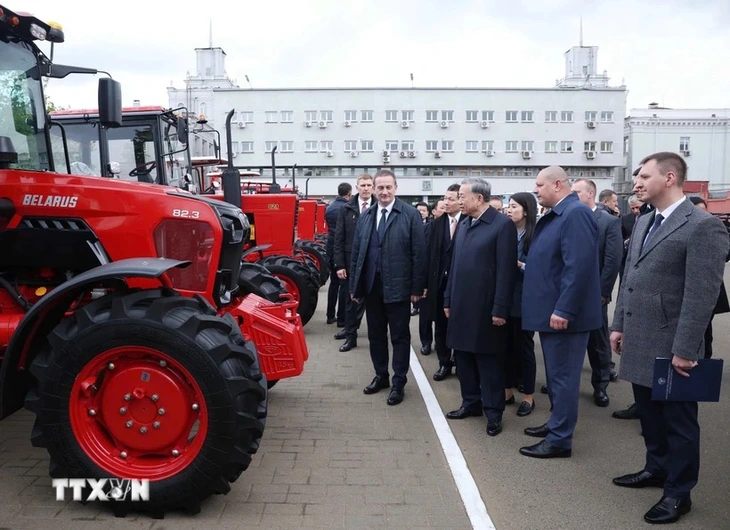 Tổng Bí thư Tô Lâm và Phu nhân kết thúc tốt đẹp chuyến thăm Belarus - Ảnh 5. Belarus - Ảnh 2.