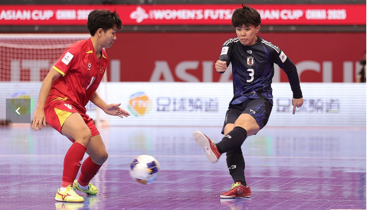 Futsal nữ Việt Nam bị loại khỏi giải châu Á, vỡ mộng dự World Cup - Ảnh 2.