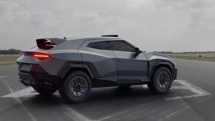 Siêu xe Lamborghini Urus độ như xe quân sự, có camera ban đêm và máy phun hơi cay - Ảnh 2.