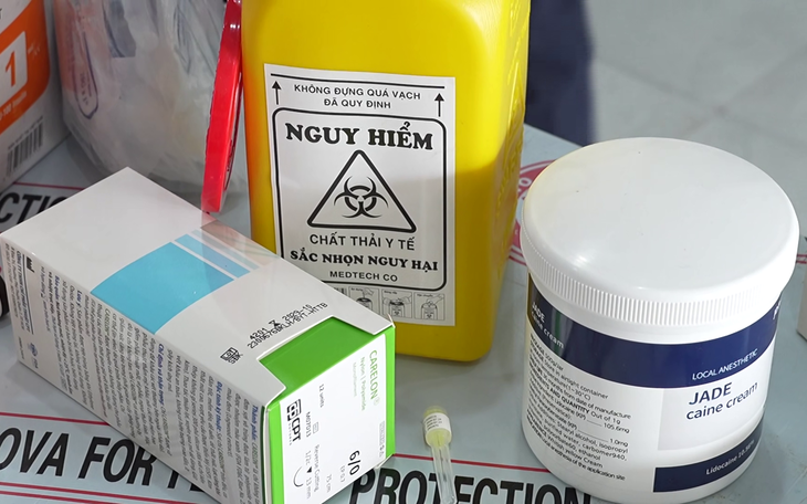 Dừng hoạt động cơ sở kinh doanh thẩm mỹ Xuân Hương ở Mỹ Tho - Ảnh 3.