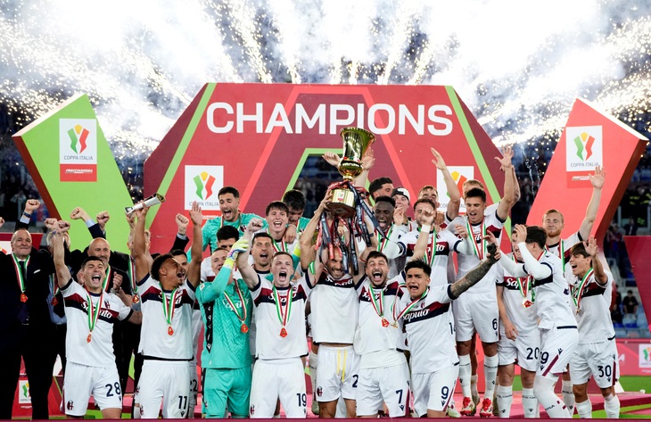 Tin tức thể thao sáng 15-5: Bologna vô địch Cúp quốc gia Ý; Real Madrid chưa buông xuôi - Ảnh 1.