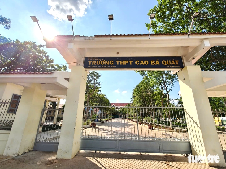 Sẽ xử lý trách nhiệm nhà trường hướng dẫn học sinh viết đơn 'tự nguyện' nghỉ học - Ảnh 1.
