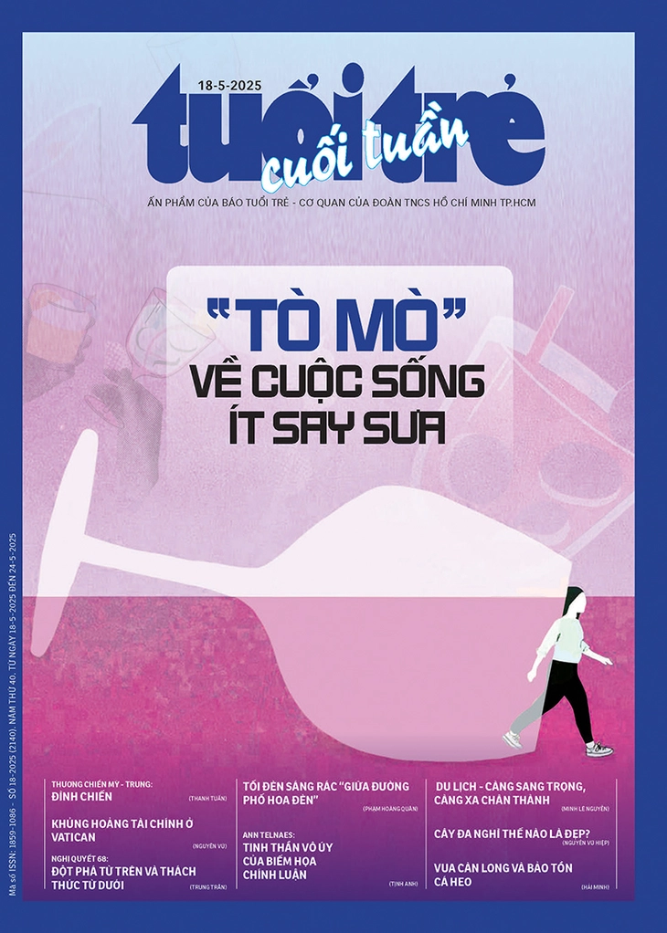 Tuổi Trẻ Cuối Tuần số 18-2025: 'Tò mò' về cuộc sống ít say sưa - Ảnh 1.