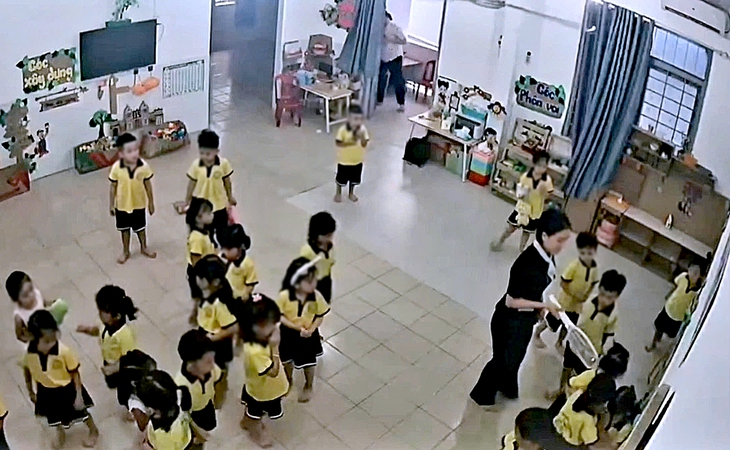 Cô giáo mầm non đánh trẻ, Phú Quốc kỷ luật khiển trách hiệu trưởng, hiệu phó - Ảnh 1.