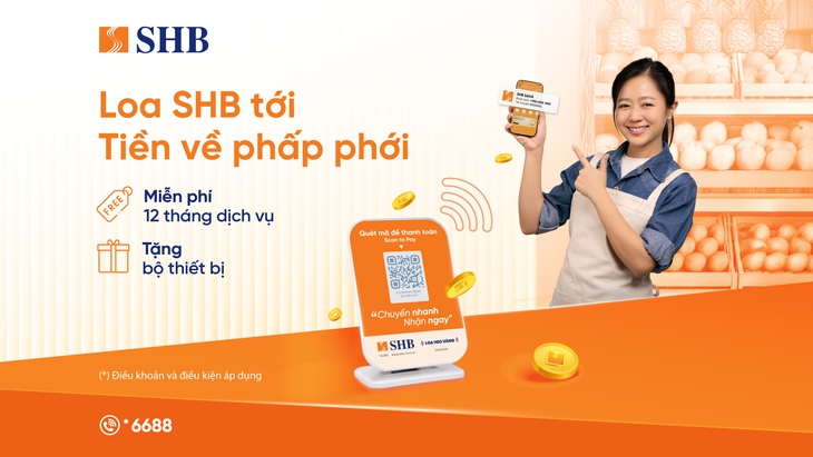 Loa thanh toán SHB – trợ thủ đắc lực cho chủ hộ kinh doanh Loa thanh toán SHB – trợ thủ đắc lực cho chủ hộ kinh doanh