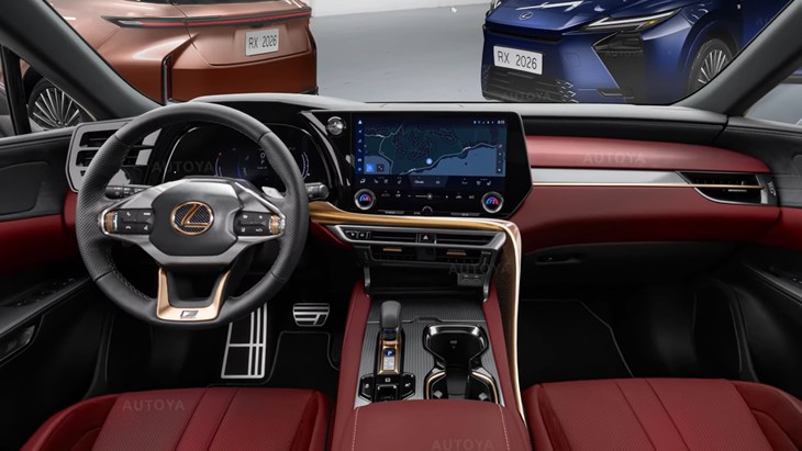 Lexus RX facelift 2026 sẽ có những gì để đối đầu Mercedes-Benz GLE, BMW X5? - Ảnh 3.