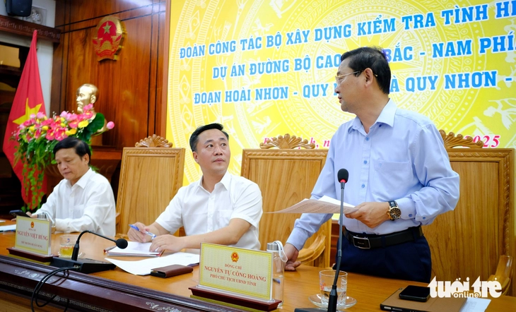 Thông xe kỹ thuật cao tốc Hoài Nhơn - Quy Nhơn và Quy Nhơn - Chí Thạnh vào 19-8 - Ảnh 1.