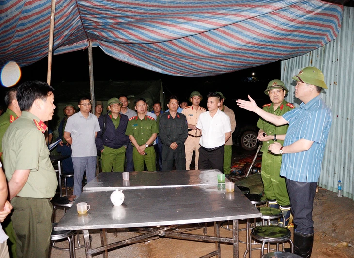 Hiện trường vụ sạt lở ở công trình thủy điện Tả Páo Hồ 1A, Lai Châu - Ảnh 3.