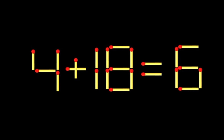 Thử tài IQ: Di chuyển một que diêm để 1-17=0 thành phép tính đúng - Ảnh 7.