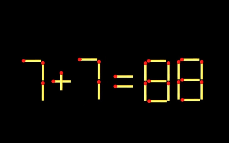 Thử tài IQ: Di chuyển một que diêm để 4+18=6 thành phép tính đúng - Ảnh 7.