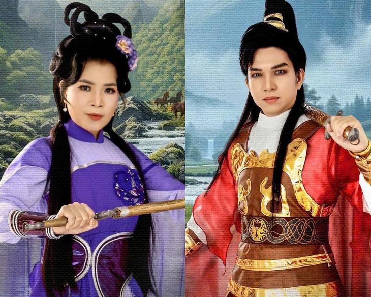 Chuông vàng vọng cổ Minh Trường, Ngọc Đợi hội ngộ trong Gánh cỏ sông Hàn - Ảnh 1. Chuông vàng vọng cổ - Ảnh 1.