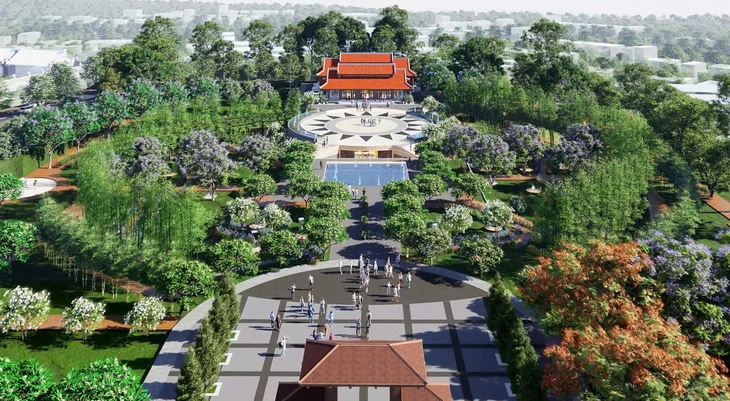 Bình Dương khởi công khu lưu niệm cụ phó bảng Nguyễn Sinh Sắc - Ảnh 1. Bình Dương khởi công khu lưu niệm cụ phó bảng Nguyễn Sinh Sắc - Ảnh 1.