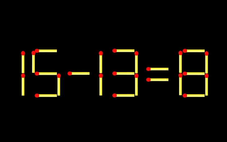 Thử tài IQ: Di chuyển một que diêm để 8-1=87 thành phép tính đúng - Ảnh 7.