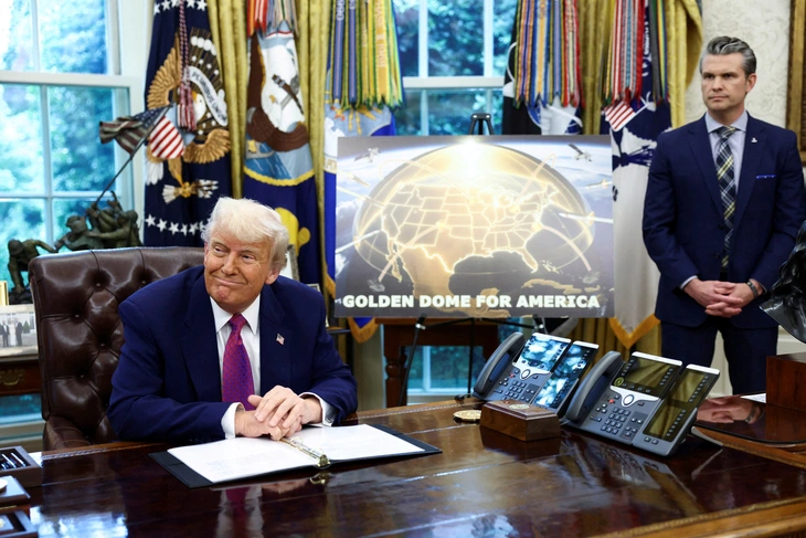 Tin tức thế giới 21-5: Ông Trump duyệt hệ thống phòng không Vòm Vàng 175 tỉ USD - Ảnh 4. Mỹ - Ảnh 3.