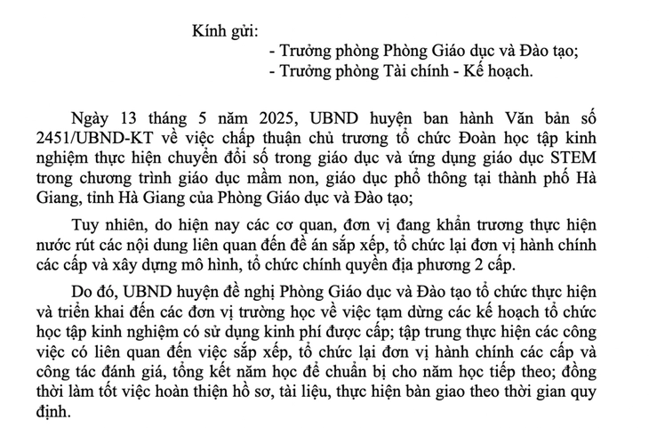 học tập kinh nghiệm - Ảnh 1.