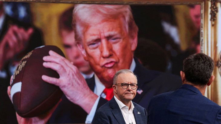 Ông Trump bị đồn phát ngôn xúc phạm thủ tướng Úc dù gọi ông Albanese là bạn - Ảnh 1. Trump - Ảnh 1.