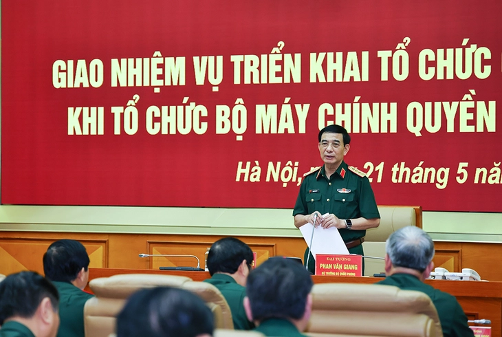 Bộ Quốc phòng giao nhiệm vụ triển khai tổ chức quân sự địa phương - Ảnh 2.
