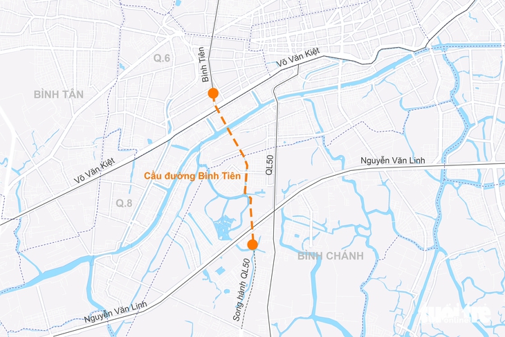 cầu đường Bình Tiên - Ảnh 9.