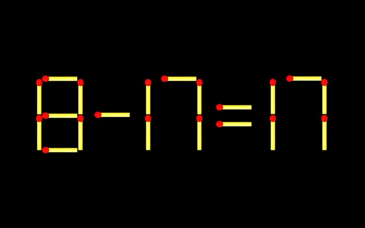 Thử tài IQ: Di chuyển một que diêm để 1-8=22 thành phép tính đúng - Ảnh 8.