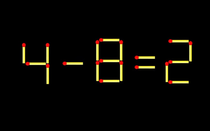 Thử tài IQ: Di chuyển một que diêm để 1-8=22 thành phép tính đúng - Ảnh 7.