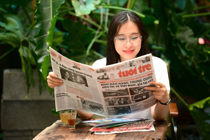 Mời bạn tham gia cuộc thi viết: Dấu ấn Tuổi Trẻ trong tôi - Ảnh 1. báo tuổi trẻ - Ảnh 1.