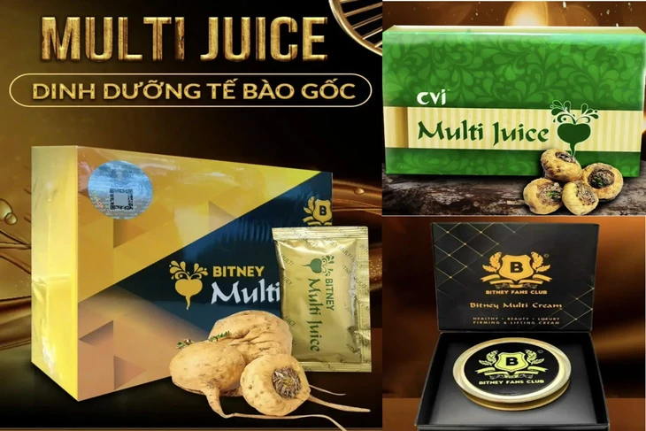 Cận cảnh sản phẩm chứa chất cấm trong đường dây đa cấp vừa bị đánh sập - Ảnh 4.