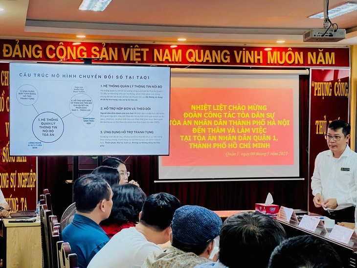 Hệ thống AI 'Made in Tòa án quận 1' có gì? - Ảnh 1.