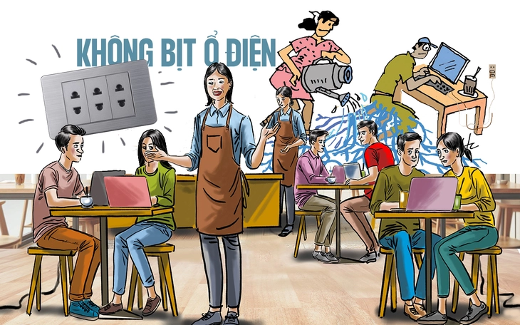 Từ xôn xao quán cà phê bịt hết ổ điện: Cách nào để xử lý khách 'cắm rễ' mà không bị chửi? - Ảnh 3.