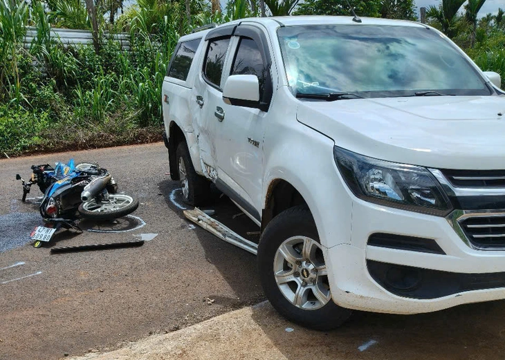Va chạm giao thông ở Đắk Lắk, 1 người tử vong - Ảnh 1. xe máy - Ảnh 1.