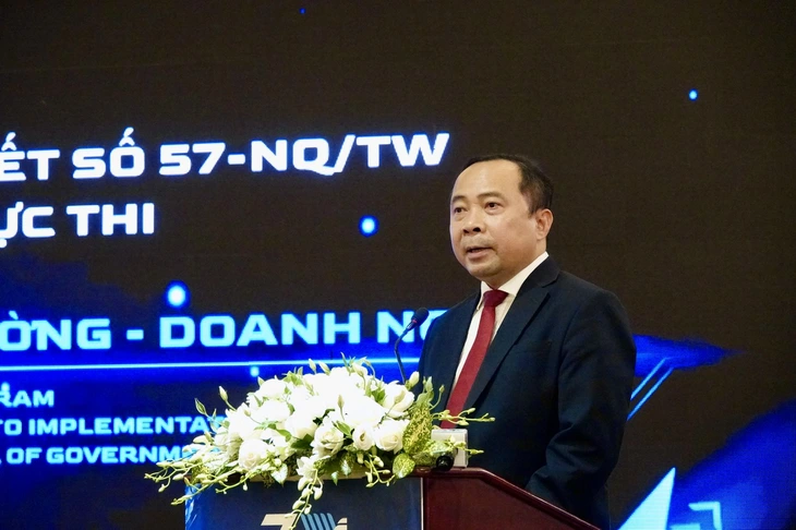 Ông Trần Lưu Quang: Cần cắt giảm 50% thủ tục cho mô hình liên kết nhà nước, nhà trường, doanh nghiệp - Ảnh 4.