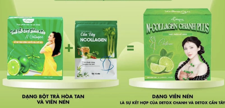 Sản phẩm giảm cân của Ngân Collagen từng bị Cục An toàn thực phẩm cảnh báo - Ảnh 2. Ngân Collagen - Ảnh 2.