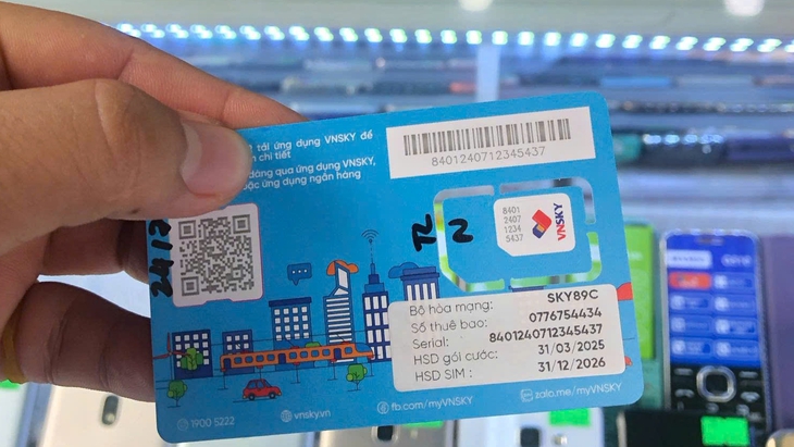 sim rác - Ảnh 1.