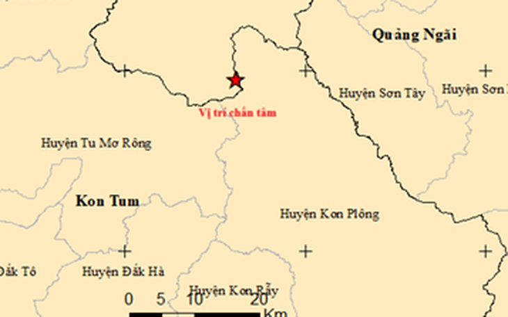 Quảng Nam và Kon Tum xảy ra liên tiếp 13 trận động đất  - Ảnh 2.