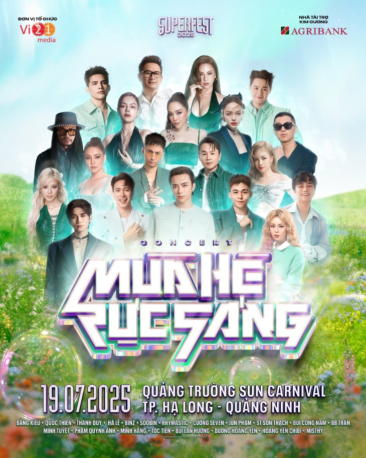 ‘Cháy rực mùa hè’ tại chương trình Superfest 2025 ‘Cháy rực mùa hè’ tại chương trình Superfest 2025