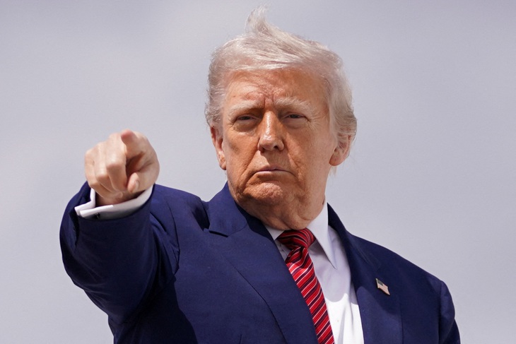 Điện Kremlin nói ông Trump bị quá tải cảm xúc - Ảnh 1. ông Trump - Ảnh 1.