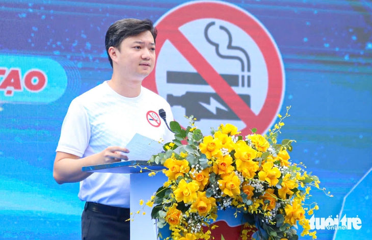 Hơn 1.000 thanh niên Đà Nẵng lan tỏa thông điệp nói không với thuốc lá - Ảnh 2.