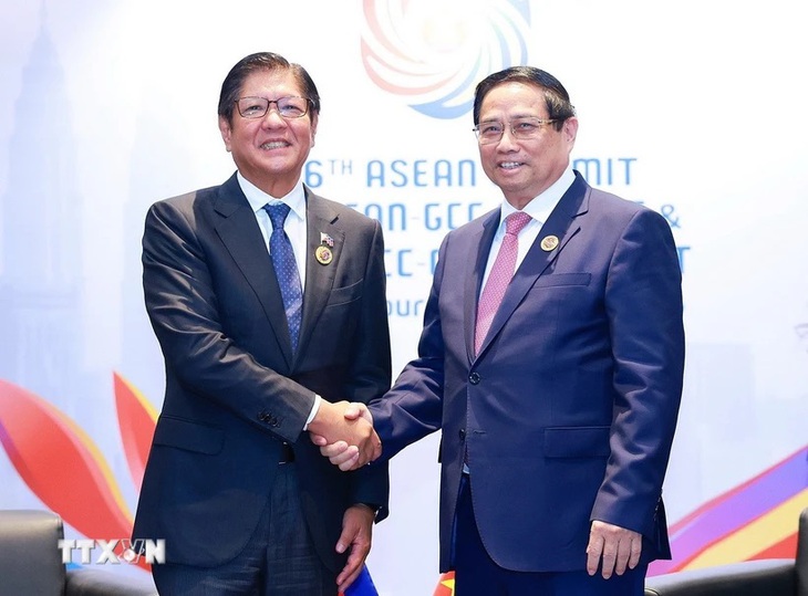 Thủ tướng Phạm Minh Chính gặp Thủ tướng Lào, Tổng thống Philippines - Ảnh 2. Thủ tướng - Ảnh 2.