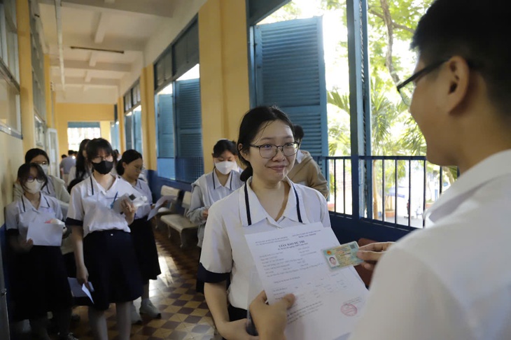 điểm thi tốt nghiệp THPT - Ảnh 1.