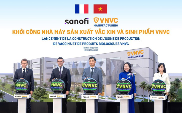 Chính thức khởi công nhà máy vắc xin và sinh phẩm VNVC - Ảnh 3.